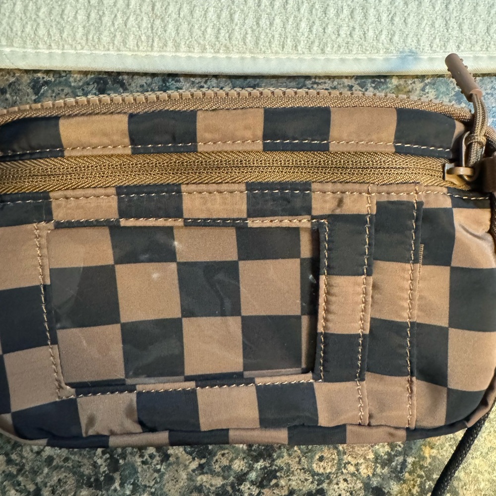 I&R Checkered Black and White Crossbody Bag and others - Picture 4 of 5